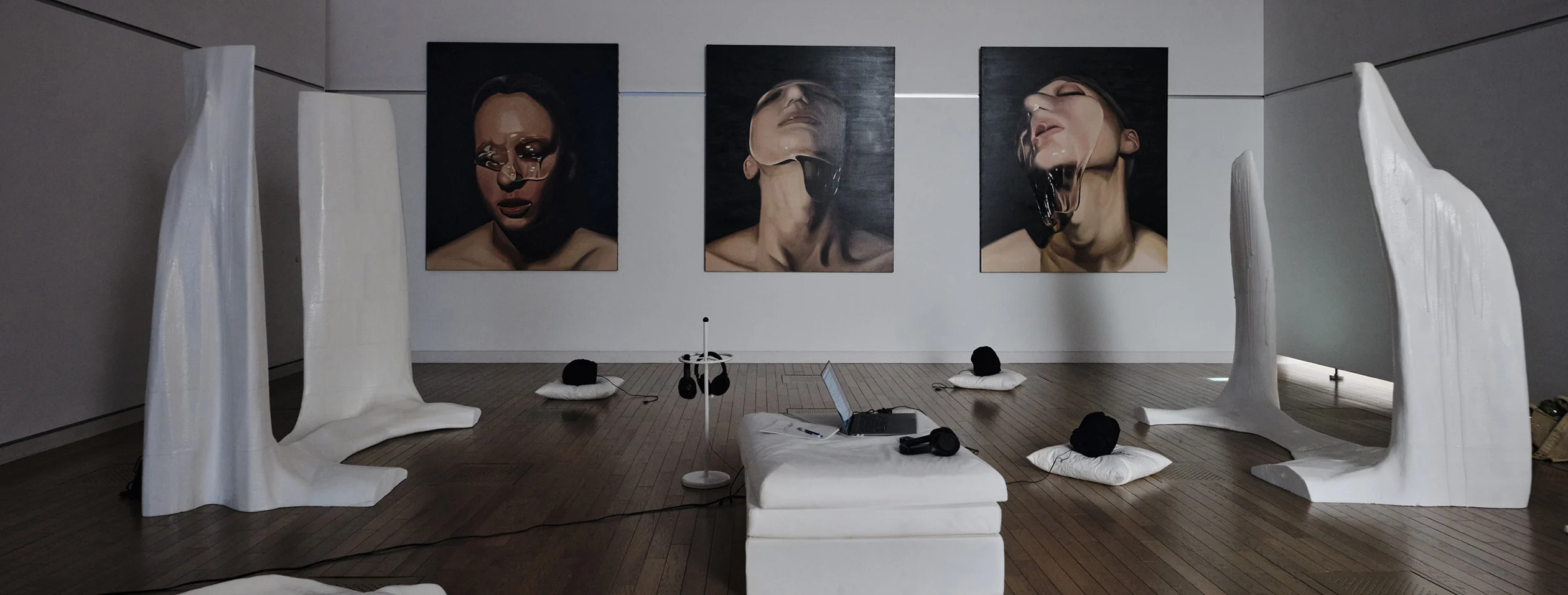 特別展示「UNKNOWN VISITORS」の会場